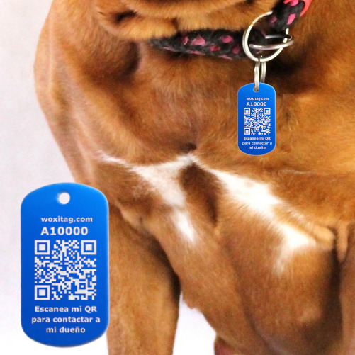 Placa de identificación con código QR para mascotas extraviadas - Imagen 5